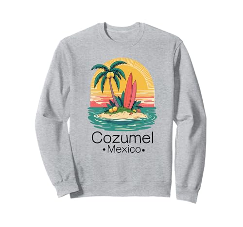 Cozumel Mexiko Souvenir Urlaub Reise Männer Frauen Erinnerung Sweatshirt von Cozumel Mexico Reminder Souvenir