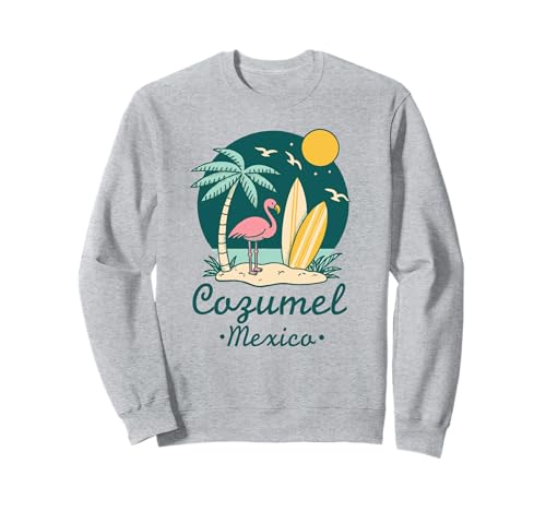 Cozumel Mexiko Souvenir Urlaub Reise Männer Frauen Erinnerung Sweatshirt von Cozumel Mexico Reminder Souvenir