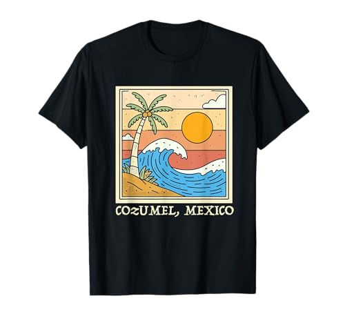Cozumel Mexiko Souvenir Urlaub Reise Männer Frauen Erinnerung T-Shirt von Cozumel Mexico Reminder Souvenir