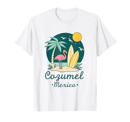 Cozumel Mexiko Souvenir Urlaub Reise Männer Frauen Erinnerung T-Shirt von Cozumel Mexico Reminder Souvenir