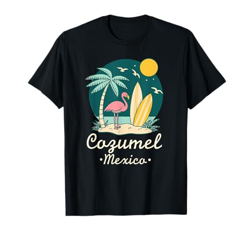 Cozumel Mexiko Souvenir Urlaub Reise Männer Frauen Erinnerung T-Shirt von Cozumel Mexico Reminder Souvenir