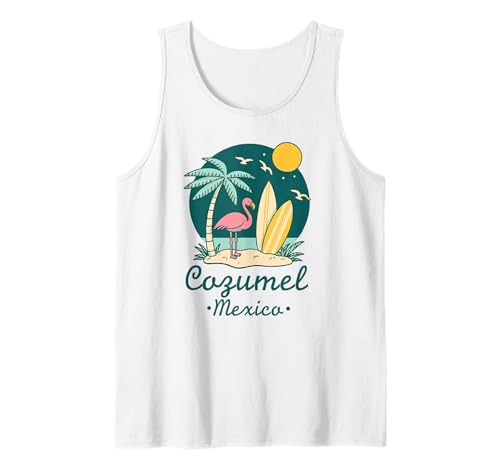 Cozumel Mexiko Souvenir Urlaub Reise Männer Frauen Erinnerung Tank Top von Cozumel Mexico Reminder Souvenir