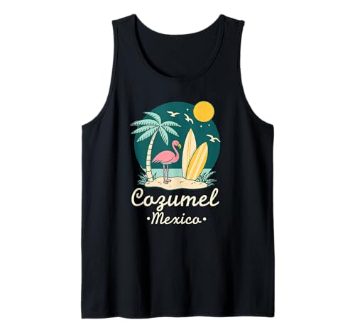 Cozumel Mexiko Souvenir Urlaub Reise Männer Frauen Erinnerung Tank Top von Cozumel Mexico Reminder Souvenir