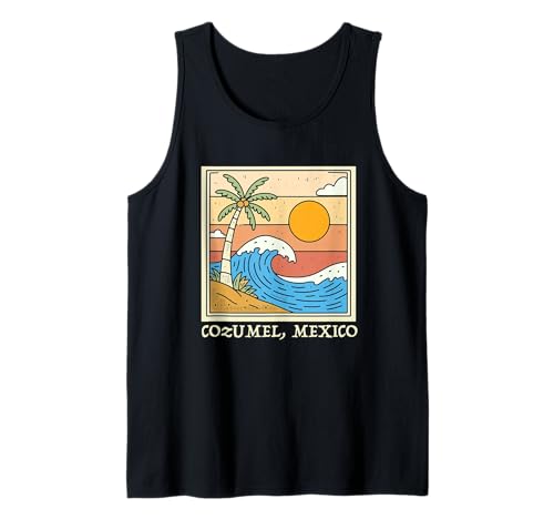 Cozumel Mexiko Souvenir Urlaub Reise Männer Frauen Erinnerung Tank Top von Cozumel Mexico Reminder Souvenir