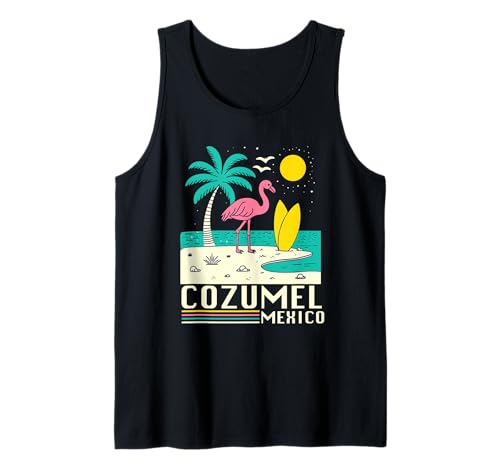 Cozumel Mexiko Souvenir Urlaub Reise Männer Frauen Erinnerung Tank Top von Cozumel Mexico Reminder Souvenir