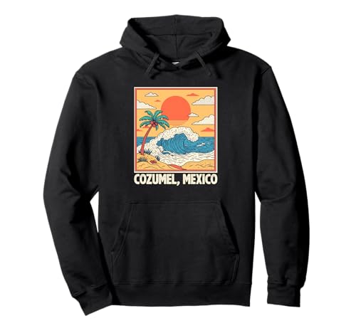 Souvenir von Cozumel Mexiko Urlaub Reisen Männer Frauen Pullover Hoodie von Cozumel Mexico Reminder Souvenir