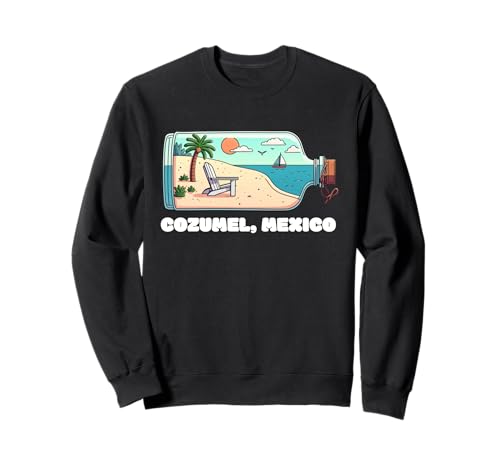 Souvenir von Cozumel Mexiko Urlaub Reisen Männer Frauen Sweatshirt von Cozumel Mexico Reminder Souvenir
