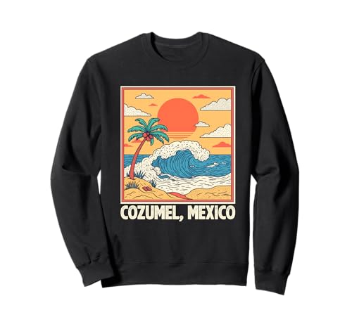 Souvenir von Cozumel Mexiko Urlaub Reisen Männer Frauen Sweatshirt von Cozumel Mexico Reminder Souvenir
