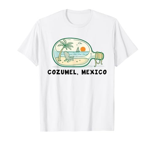 Souvenir von Cozumel Mexiko Urlaub Reisen Männer Frauen T-Shirt von Cozumel Mexico Reminder Souvenir