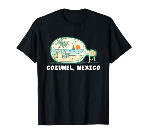 Souvenir von Cozumel Mexiko Urlaub Reisen Männer Frauen T-Shirt von Cozumel Mexico Reminder Souvenir