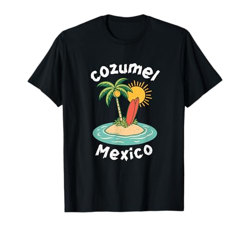 Souvenir von Cozumel Mexiko Urlaub Reisen Männer Frauen T-Shirt von Cozumel Mexico Reminder Souvenir