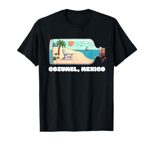 Souvenir von Cozumel Mexiko Urlaub Reisen Männer Frauen T-Shirt von Cozumel Mexico Reminder Souvenir