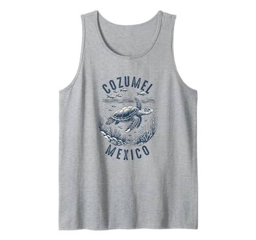 Souvenir von Cozumel Mexiko Urlaub Reisen Männer Frauen Tank Top von Cozumel Mexico Reminder Souvenir