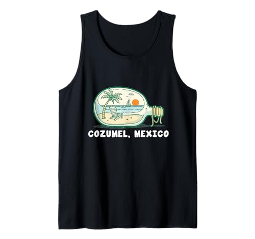 Souvenir von Cozumel Mexiko Urlaub Reisen Männer Frauen Tank Top von Cozumel Mexico Reminder Souvenir