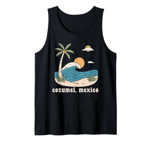 Souvenir von Cozumel Mexiko Urlaub Reisen Männer Frauen Tank Top von Cozumel Mexico Reminder Souvenir