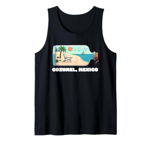 Souvenir von Cozumel Mexiko Urlaub Reisen Männer Frauen Tank Top von Cozumel Mexico Reminder Souvenir