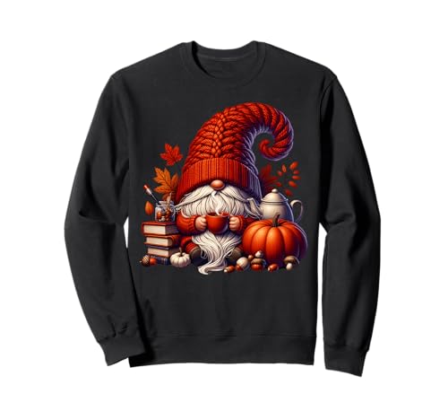 Fall Coffee GNOME Dad for Women Fall Vibes for Coffee Lover Sweatshirt Fall Coffee GNOME Dad for Women Fall Vibes for Coffee Lover Sweatshirt von Cozy Autumn Fall Must Haves For Coffee Lovers