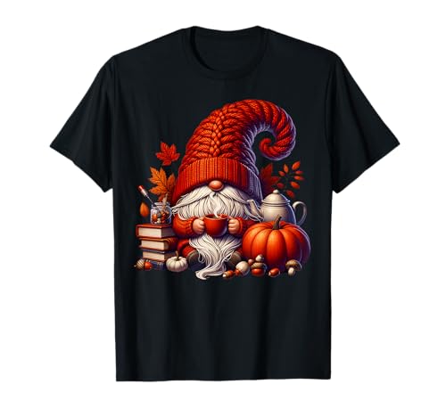 Fall Coffee GNOME Dad for Women Fall Vibes for Coffee Lover T-Shirt Fall Coffee GNOME Dad for Women Fall Vibes for Coffee Lover T-Shirt von Cozy Autumn Fall Must Haves For Coffee Lovers
