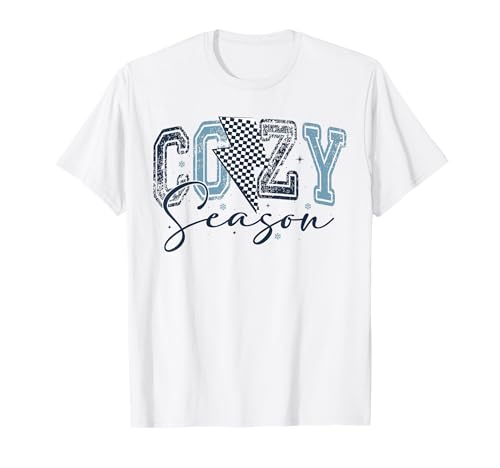 Cozy Season Vintage Winter Weihnachten Männer Frauen Kinder Xmas T-Shirt Cozy Season Vintage Winter Weihnachten Männer Frauen Kinder Xmas T-Shirt von Cozy Christmas Men Women Apparel Clothes Ideas