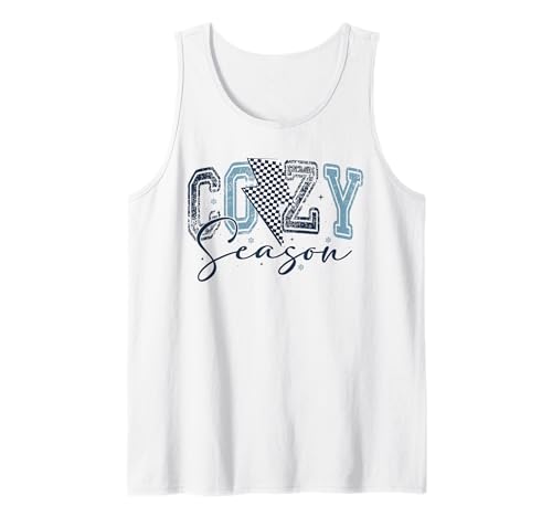 Cozy Season Vintage Winter Weihnachten Männer Frauen Kinder Xmas Tank Top Cozy Season Vintage Winter Weihnachten Männer Frauen Kinder Xmas Tank Top von Cozy Christmas Men Women Apparel Clothes Ideas
