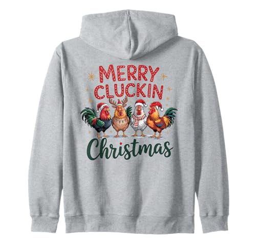 Lustiges Huhn für Männer Frauen Kinder Weihnachten Kapuzenjacke von Cozy Christmas Men Women Apparel Clothes Ideas