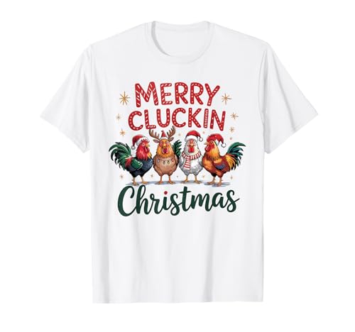 Lustiges Huhn für Männer Frauen Kinder Weihnachten T-Shirt Lustiges Huhn für Männer Frauen Kinder Weihnachten T-Shirt von Cozy Christmas Men Women Apparel Clothes Ideas