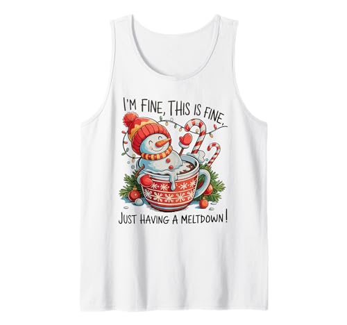 Lustiges Weihnachten Mental Health Humor Männer Frauen sarkastische Weihnachten Tank Top Lustiges Weihnachten Mental Health Humor Männer Frauen sarkastische Weihnachten Tank Top von Cozy Christmas Men Women Apparel Clothes Ideas