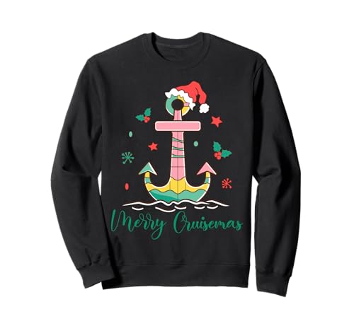 Merry Cruisemas Cruising Christmas Cruise Herren Damen Kinder Weihnachten Sweatshirt von Cozy Christmas Men Women Apparel Clothes Ideas