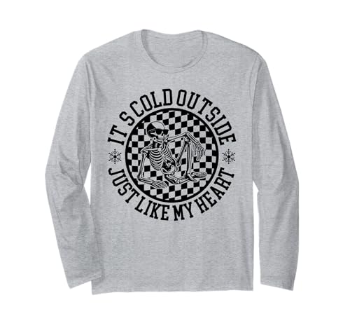 Vintage Weihnachten Skelett Winter Saison Männer Frauen Cold Xmas Langarmshirt Vintage Weihnachten Skelett Winter Saison Männer Frauen Cold Xmas Langarmshirt von Cozy Christmas Men Women Apparel Clothes Ideas