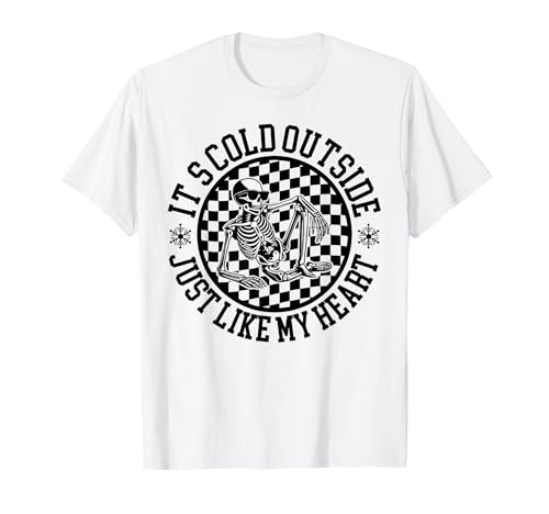 Vintage Weihnachten Skelett Winter Saison Männer Frauen Cold Xmas T-Shirt Vintage Weihnachten Skelett Winter Saison Männer Frauen Cold Xmas T-Shirt von Cozy Christmas Men Women Apparel Clothes Ideas