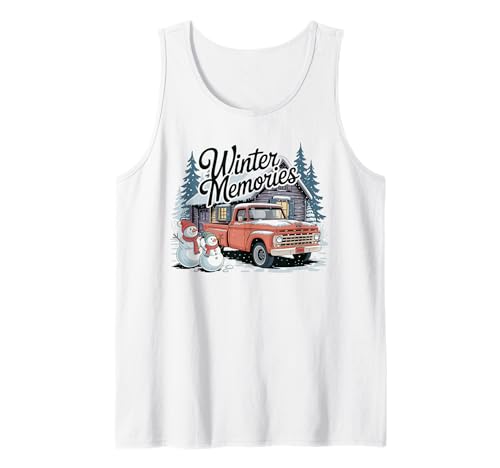 Weihnachten Vintage Truck Winter Saison Gemütlich Männer Frauen Xmas Tank Top Weihnachten Vintage Truck Winter Saison Gemütlich Männer Frauen Xmas Tank Top von Cozy Christmas Men Women Apparel Clothes Ideas