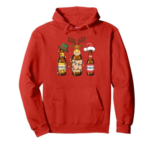 Weihnachtsbierliebhaber Reinbeer Lustige betrunkene Männer, die Weihnachten Trinken Pullover Hoodie von Cozy Christmas Men Women Apparel Clothes Ideas
