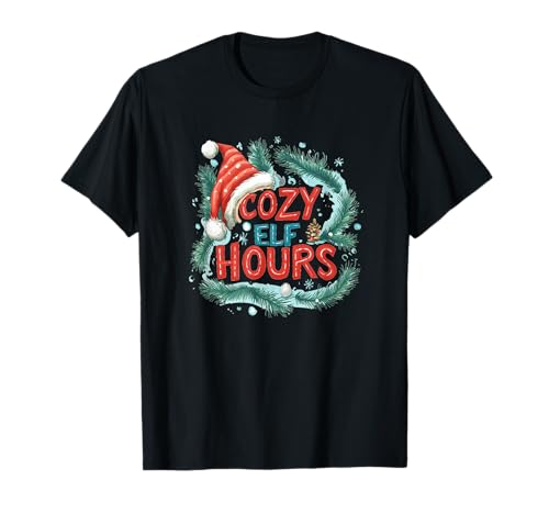Lustiges, gemütliches Elfenstundenkostüm für Jungen und Mädchen T-Shirt von Cozy Elf Outfit