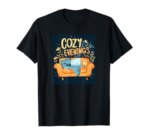 Lustiges, gemütliches Couchabend-Kostüm für Erwachsene und Kinder T-Shirt Lustiges, gemütliches Couchabend-Kostüm für Erwachsene und Kinder T-Shirt von Cozy Evenings