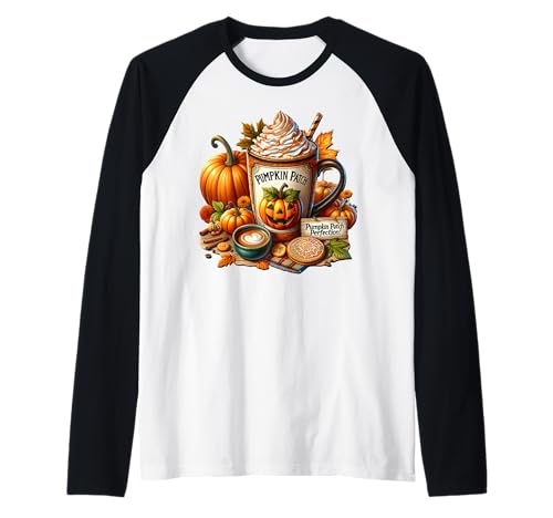 Pumpkin Patch Coffee Halloween Mug for Women Pumpkin Spice Raglan Pumpkin Patch Coffee Halloween Mug for Women Pumpkin Spice Raglan von Cozy Fall Coffee Gifts For Pumpin Spice Lovers
