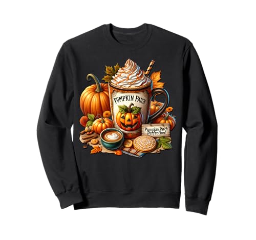 Pumpkin Patch Coffee Halloween Mug for Women Pumpkin Spice Sweatshirt Pumpkin Patch Coffee Halloween Mug for Women Pumpkin Spice Sweatshirt von Cozy Fall Coffee Gifts For Pumpin Spice Lovers