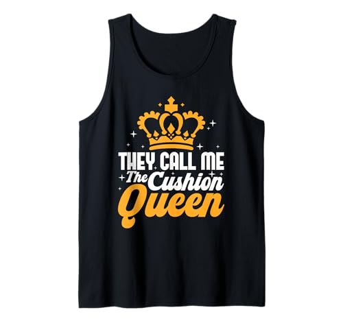 Kissen Queen Crown Design Tank Top Kissen Queen Crown Design Tank Top von Cozy Royalty Apparel