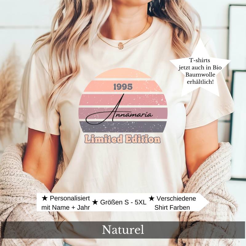 30 Geburtstag Frau Personalisiert Geburtstagsshirt Tochter Freundin Geschenk Geburtstagsgeschenk Schwester von CozyDaysDesign