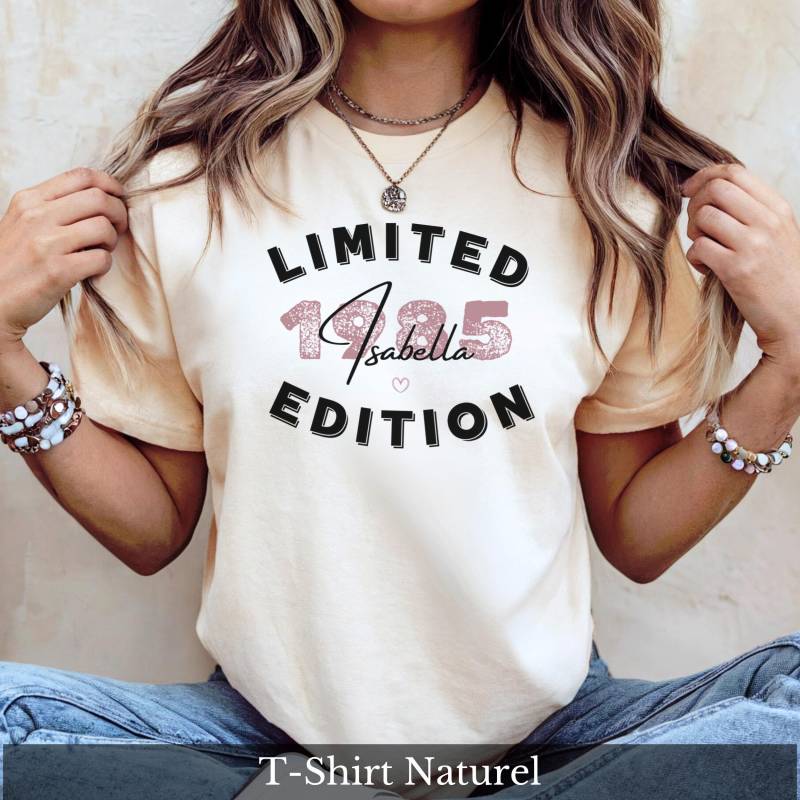 40 Geburtstag Frau Personalisiert Tshirt Geburtstagsshirt Schwester Geschenk Zum 40. Beste Freundin Geburtstagsgeschenk Tochter von CozyDaysDesign