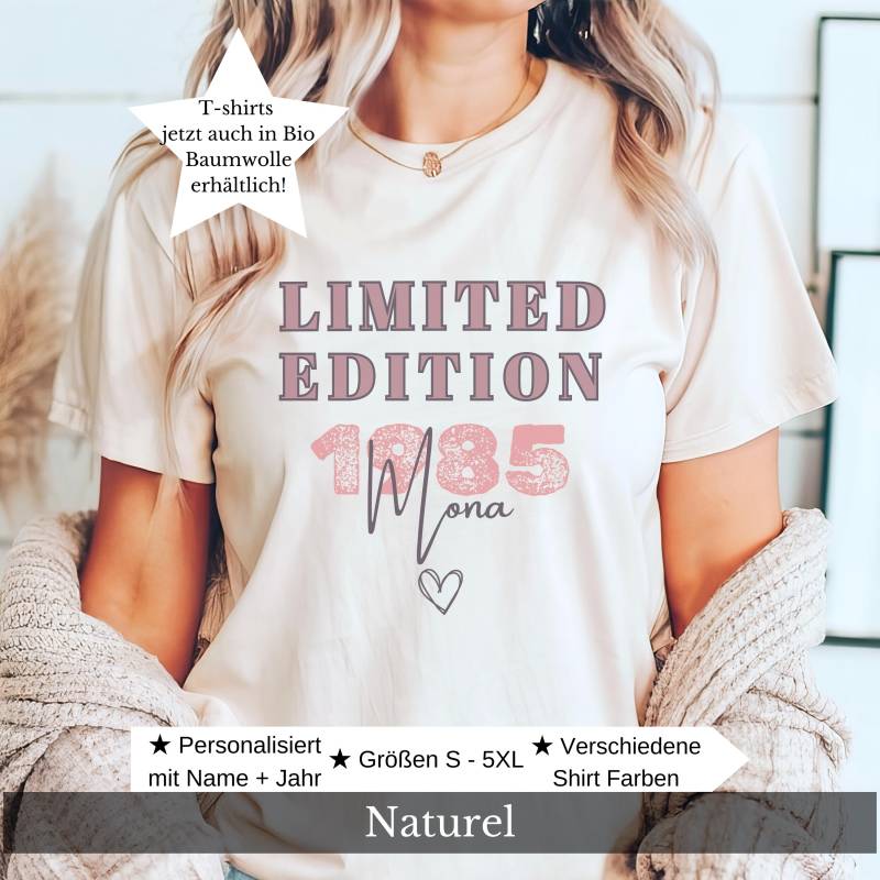 40. Geburtstag Geschenk Personalisiert 1985 Limited Edition 40 Frau Geschenkidee Frauen Freundin von CozyDaysDesign