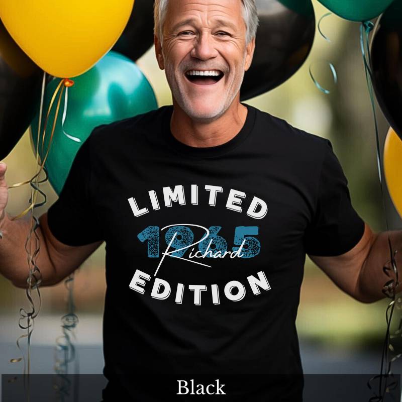 60. Geburtstag Mann Personalisiert Vatertagsgeschenk Geburtstagsgeschenk Geschenk Zum Limited Edition Lustiges von CozyDaysDesign