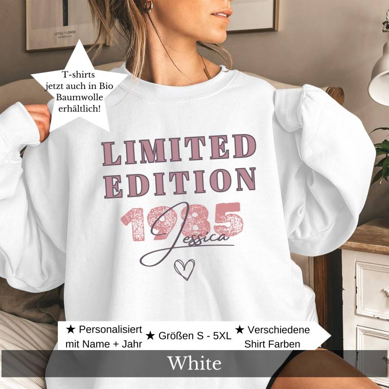 Geschenk 40 Geburtstag Frau Personalisiert Schwester Freundin Limited Edition Partner Zum 40. Ideen von CozyDaysDesign