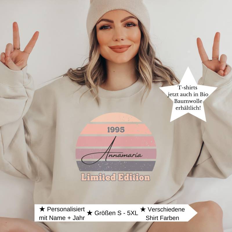 Geschenk Zum 30 Geburtstag Frau Sweatshirt Personalisiert Geburtstagsshirt Hoodie Tochter Freundin Geburtstagsgeschenk Schwester von CozyDaysDesign