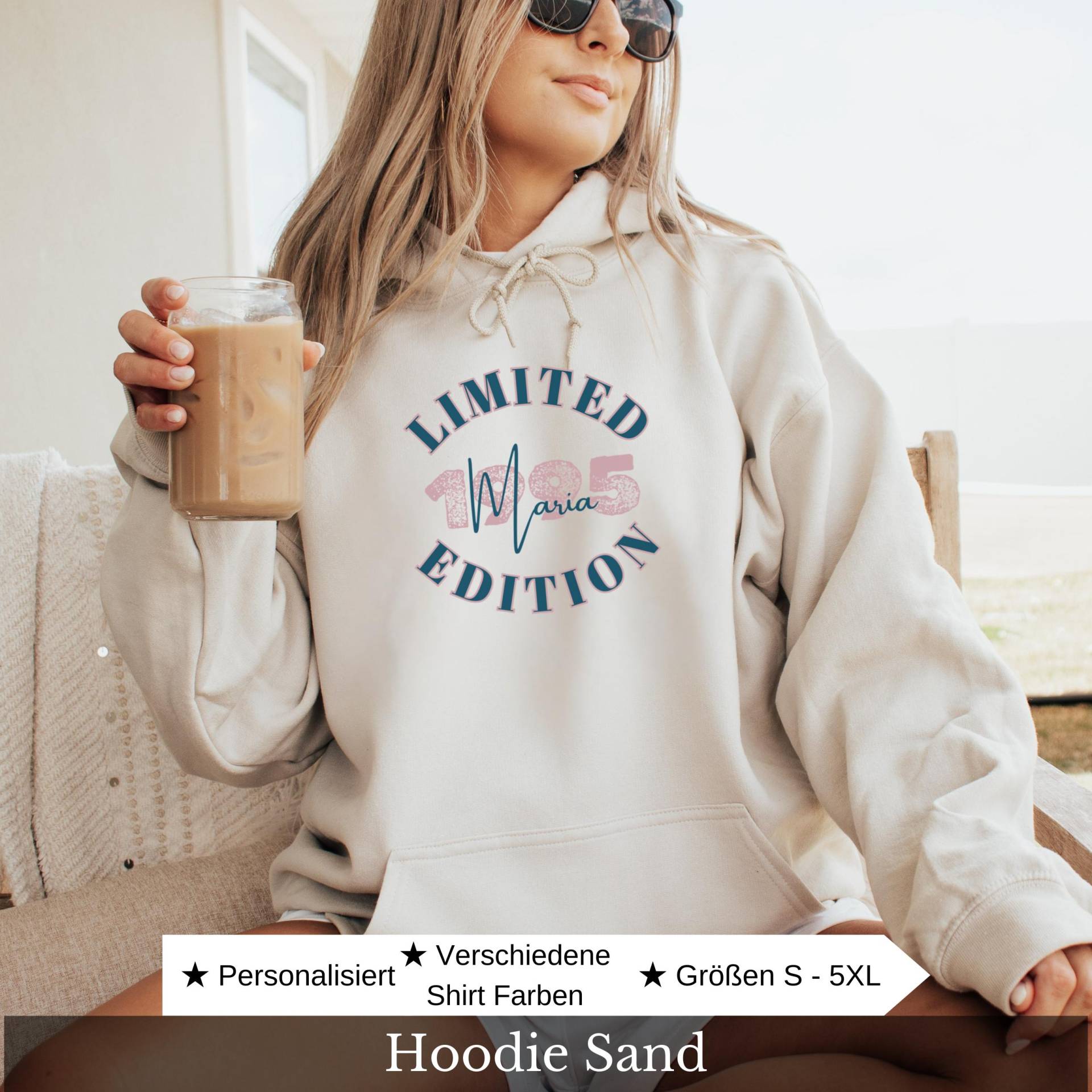 Geschenk Zum 30 Geburtstag Personalisierter Hoodie Frau Tochter Schwester Beste Freundin Runder Kollegin 30. Geburtstagsgeschenk von CozyDaysDesign