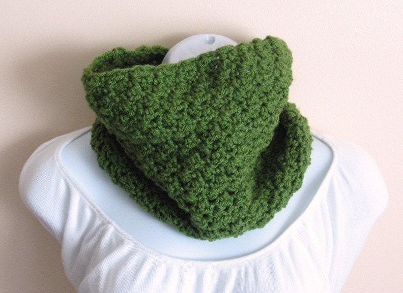 Sommer Grasland Schlauchschal. Damen Accessoires Häkelschal Sommer Grasland Schlauchschal. Damen Accessoires Häkelschal von CozyGirlDesigns