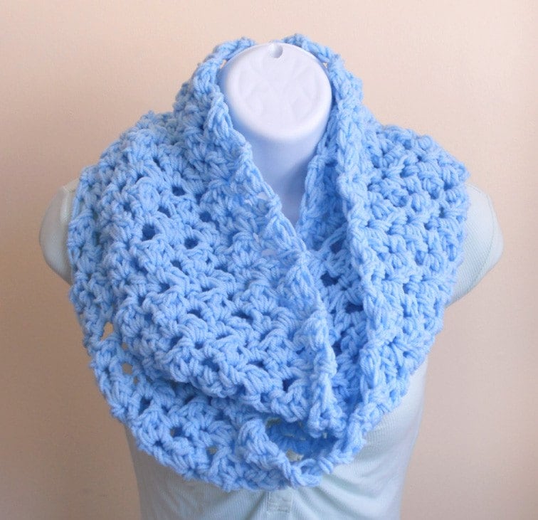 Sommer Himmel Infinity Schal Sommer Himmel Infinity Schal von CozyGirlDesigns