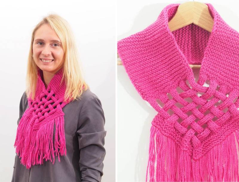Strickschal Aus Wolle. Loopschal. Zopfschal. Rosa Strickschal. Handgemachter Grobstrick Schal. Winter. Tolles Weihnachtsgeschenk. Umweltfreundlich Strickschal Aus Wolle. Loopschal. Zopfschal. Rosa Strickschal. Handgemachter Grobstrick Schal. Winter. Tolles Weihnachtsgeschenk. Umweltfreundlich von CozyLT