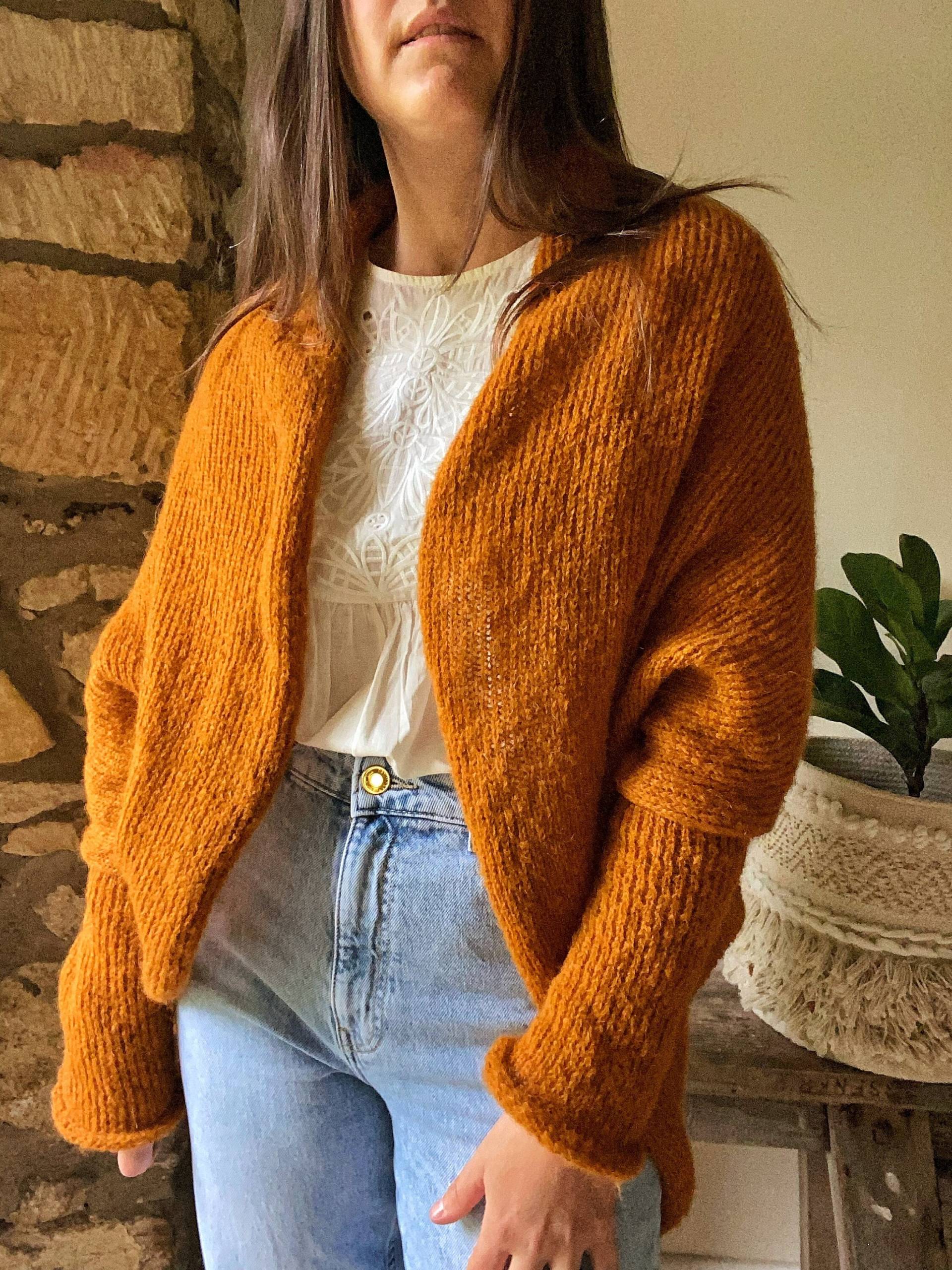 Gestrickte Mohair Cocoon Cardigan, Weicher Braut Shrug, Hochzeitsaccessoires, Gemütliche Geschenke, Cinnamon Jacke Gestrickte Mohair Cocoon Cardigan, Weicher Braut Shrug, Hochzeitsaccessoires, Gemütliche Geschenke, Cinnamon Jacke von CozyLoopsbyGeorgina