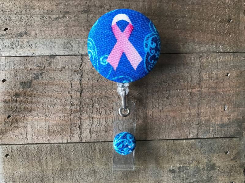 Versenkbare Ausweis Halter-stoff Abzeichen Reel-Versenkbare Reel-Abzeichen Reel-Id Badge Halter-Krankenschwester Geschenk-Brust-Schleife von CozyMooseDesigns