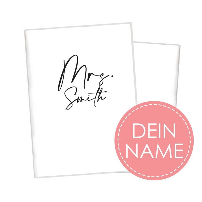 Impfpasshülle Personalisiert Zur Hochzeit | Schutzhülle Mit Namen Mr. Und Mrs. Impfpass Hülle Verlobt Verliebt Verheiratet Mr Mrs von CozyRacoon